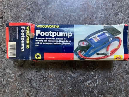 Photo of free Footpump (Belper DE56) #1