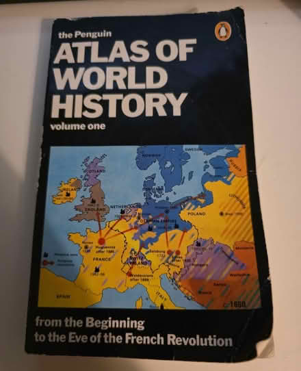 Photo of free Book - Penguin Atlas World History (Thornton Heath CR7) #2