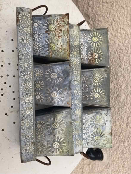 Photo of free Metal Plant Pots and Troughs (Cheltenham Fairview GL52) #1