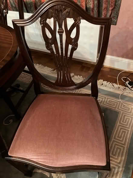 Photo of free 11’ dining table + 10 chairs (Otford) #2