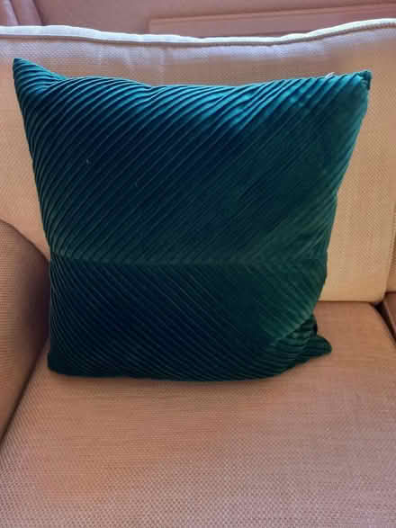 Photo of free 4 green cushions (Wildwood ST17) #1