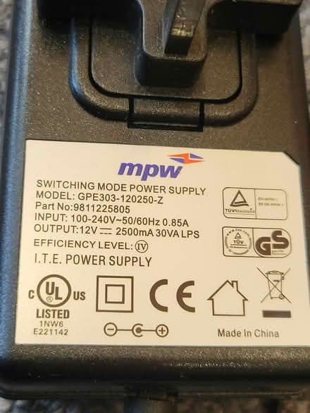 Photo of free PSU for musical instruments 2.5mA (East Finchley N2) #2