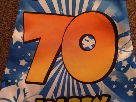 Photo of free '70' Birthday Joke Tie (Tyseley B11) #3