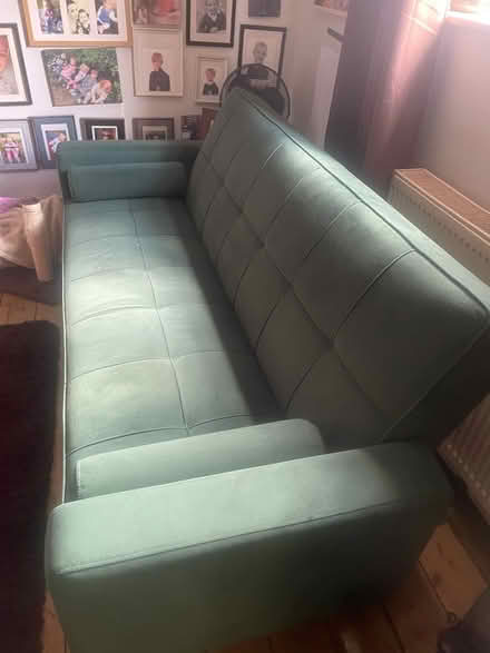 Photo of free Small green sofa bed 2 chairs (Cricket Road OX4) #1