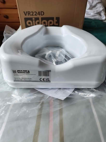 Photo of free 2” toilet seat booster (Atherton M46) #1