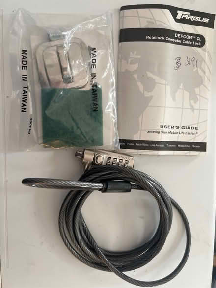 Photo of free Laptop lock (Bear Flat) #1