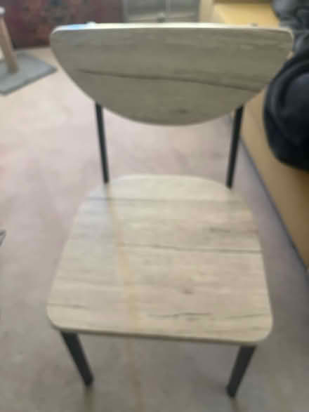 Photo of free Table and 4 chairs (Wimbledon Chase SW20) #2