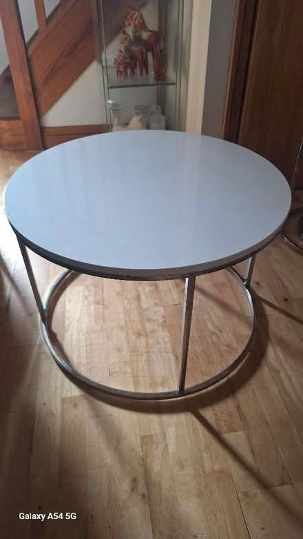 Photo of free 1 lg coffee table and 2 stacking side tables (Crackenthorpe CA16) #1