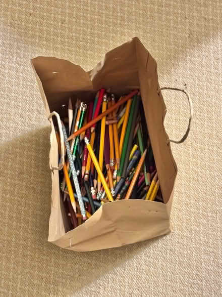 Photo of free Big bag ‘o pencils (Chevy Chase DC) #1