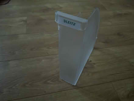 Photo of Clear Perspex magazine files (Riseley, Bedford) #1