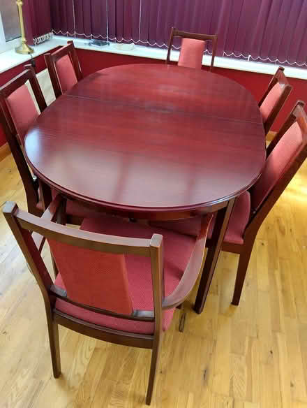 Photo of free Dining table with 6 chairs (south shields NE34) #1