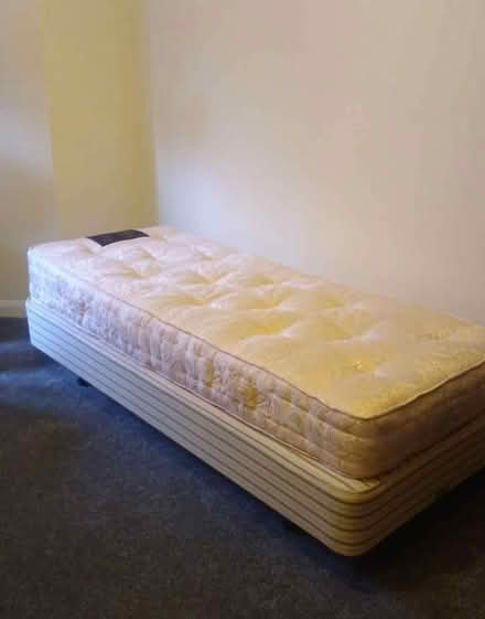Photo of free Single bed frame and single mattress / matress (Southborough TN4) #1