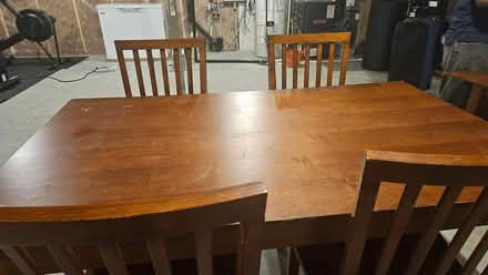 Photo of free Dinning table with 4 chairs (Legacy SE) #1
