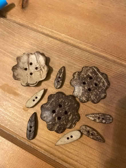 Photo of free Coconut shell buttons (RG4) #1