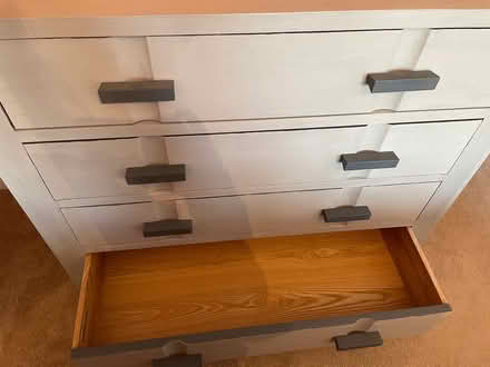 Photo of free Solid oak set of draws (Oakley HP18) #3