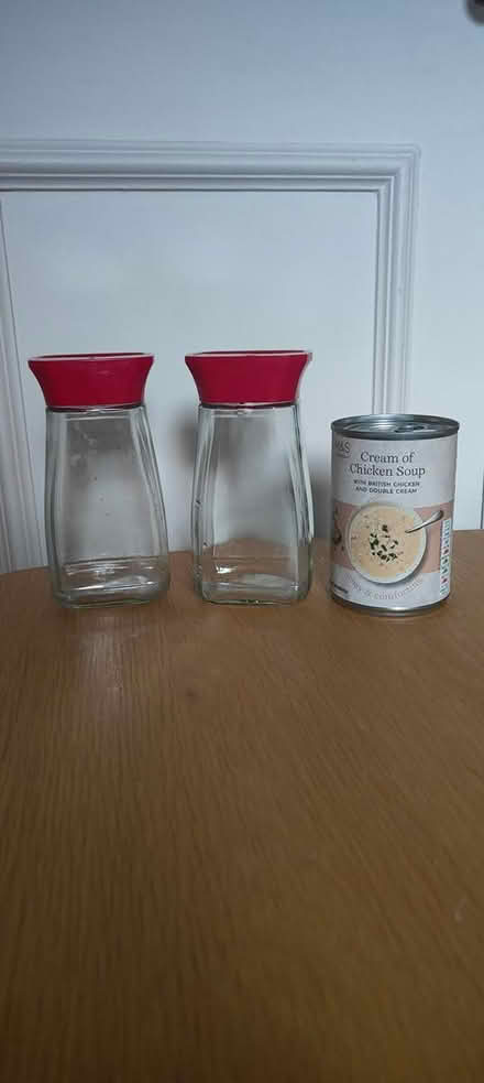 Photo of free Glass Jars (X2) (Chelsea, SW10) #1