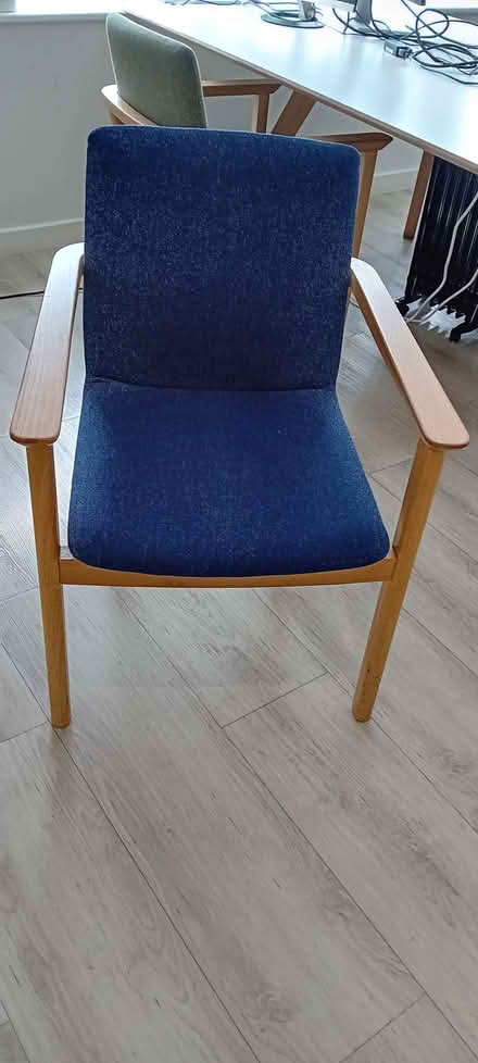 Photo of free 6 Blue Chairs (East Croydon CR0) #1