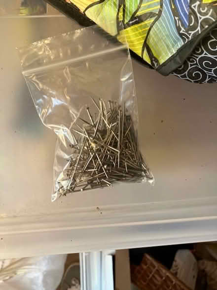 Photo of free small nails, bits of colored glass (Mill Valley) #1