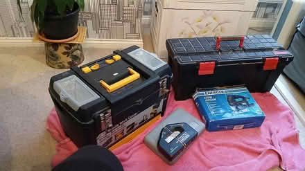 Photo of free 2 tool boxs with tools (durham road) #2