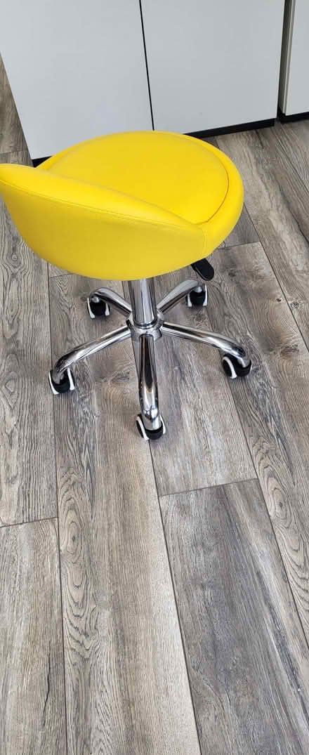 Photo of free Rolling Stool - adjustable (Great Billing) #2