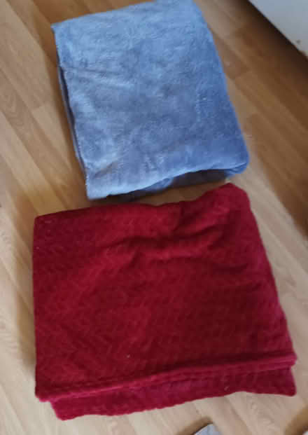 Photo of free 4 large throws (Dublin 4, Grand Canal Street) #1