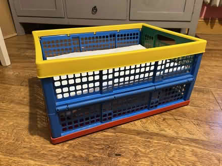 Photo of free Storage crate of paper (Alfrick WR6) #1