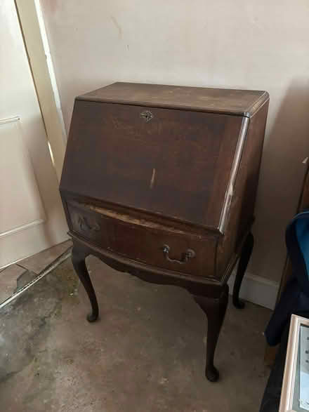 Photo of free Small wooden bureau (Cale Green SK3) #1