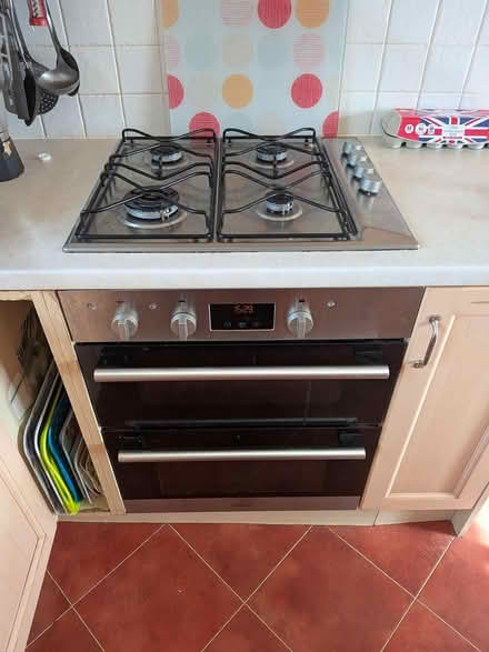 Photo of free electric double oven and gas hob (Lichfield) #1