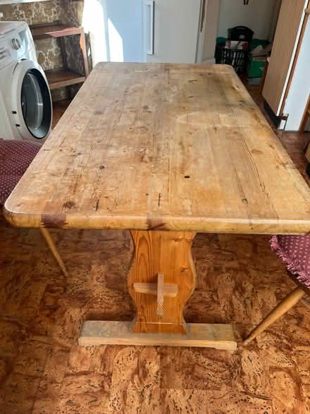 Photo of free Pine kitchen table (PO3 Baffins) #1