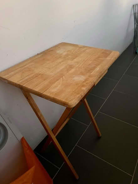 Photo of free Small folding table (Hove) #1