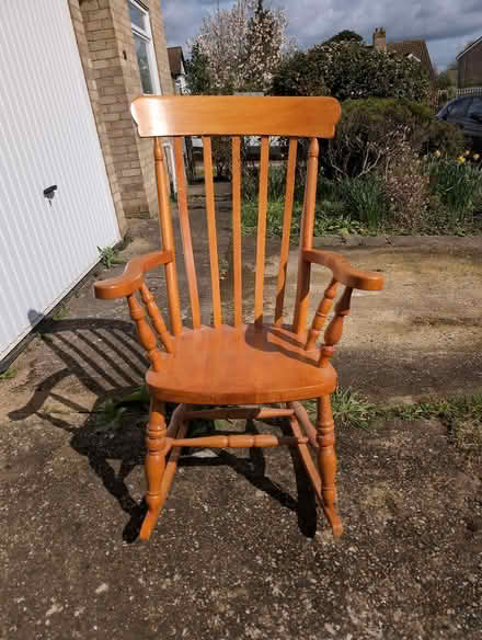 Photo of free Wooden rocking chair (Woodbridge IP12) #1