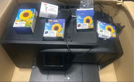 Photo of free Hp office jet 7510 with inks (Rochester ME1) #1