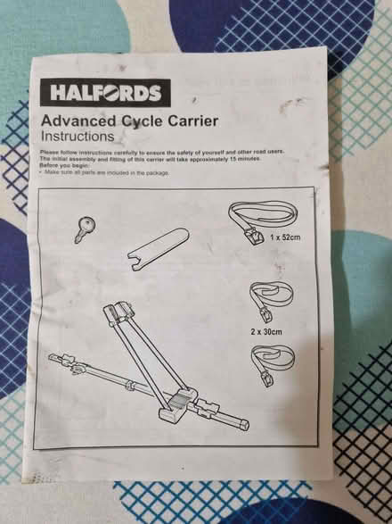 Photo of free Cycle Carrier (needs mounting on roof bars) (Oakington CB24) #1