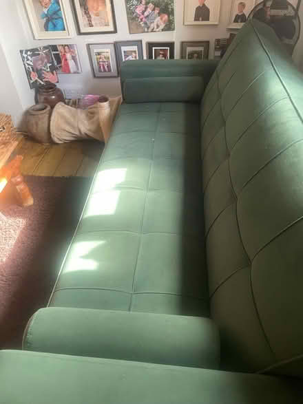 Photo of free Small green sofa bed 2 chairs (Cricket Road OX4) #2