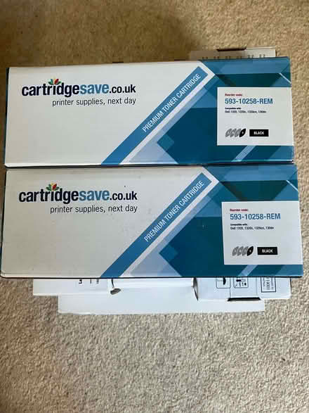 Photo of free Toner cartridges for Dell 1320c laser printer (Dean Court OX2) #1