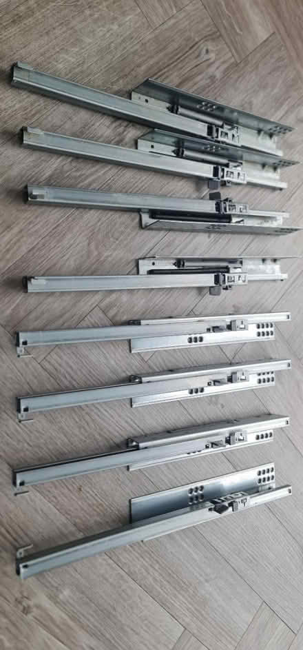 Photo of free Blum soft close drawer runners (Preston PR5) #2