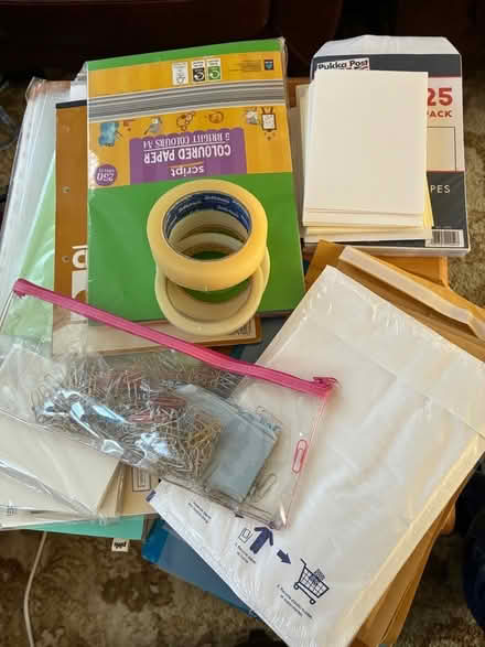 Photo of free Misc stationery (Round Green LU2) #1