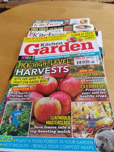 Photo of free Kitchen garden magazines (Risinghurst OX3) #1