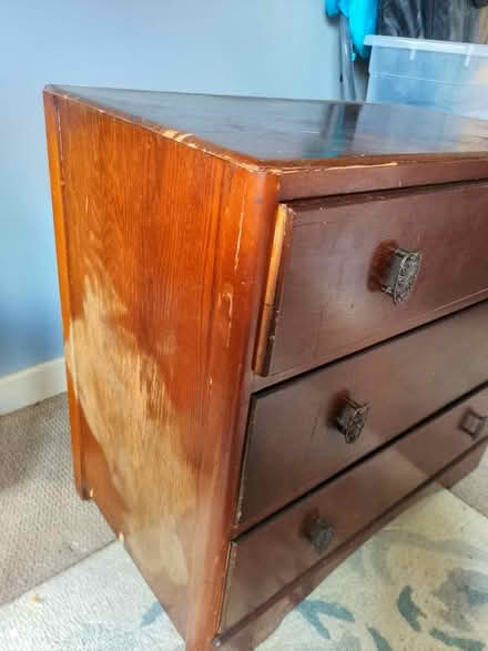 Photo of free Old Chest of drawers (Matlock DE4) #3