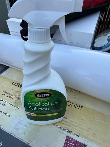 Photo of free Window film and solution (94086, downtown Sunnyvale) #1