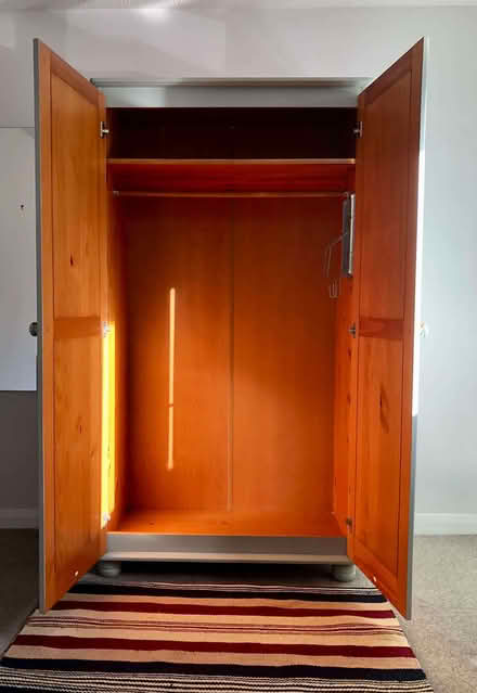 Photo of free Solid pine painted wardrobe (Glastonbury BA6) #2