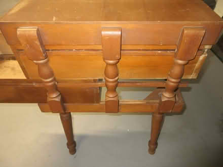 Photo of free Vintage Wooden Student Desk (Town of Stillwater) #3