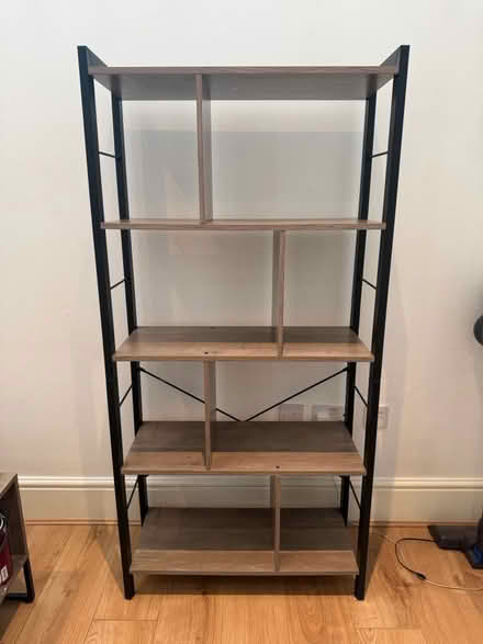 Photo of free Grey bookshelf (Fulham, SW6) #1