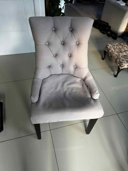 Photo of free Lovely Lilac chair needs TLC (Harrow HA3) #1