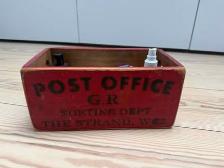 Photo of free Small red wooden storage box (NW6) #1