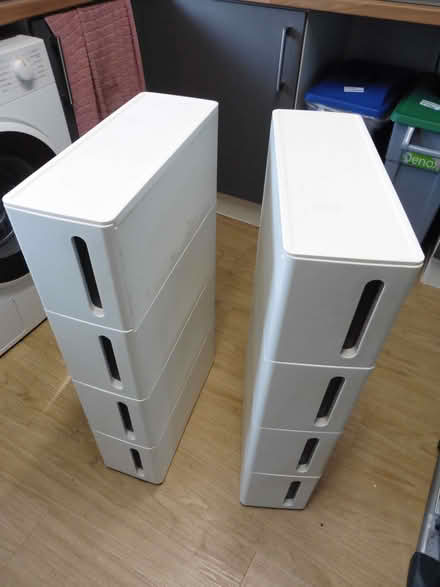 Photo of free 2 Narrow Slim Drawer Units. (Bedford Centre MK40) #1