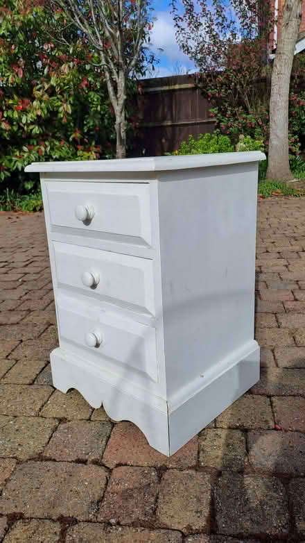 Photo of free Bedside chest of drawers (Sudbury CO10) #1