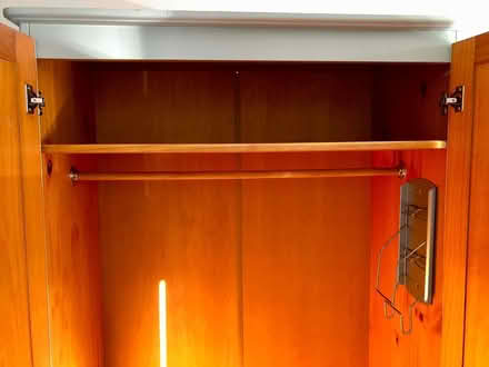 Photo of free Solid pine painted wardrobe (Glastonbury BA6) #3