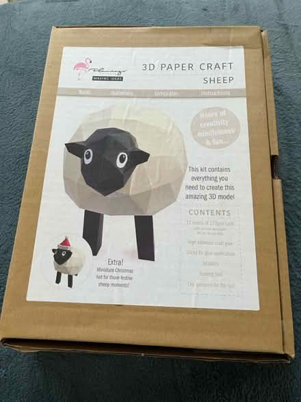 Photo of free Paper craft kit - sheep (Penistone S36) #1