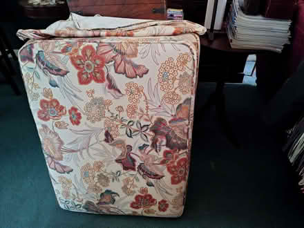 Photo of free Patterned 3 seater sofa (Clavering TS27) #1